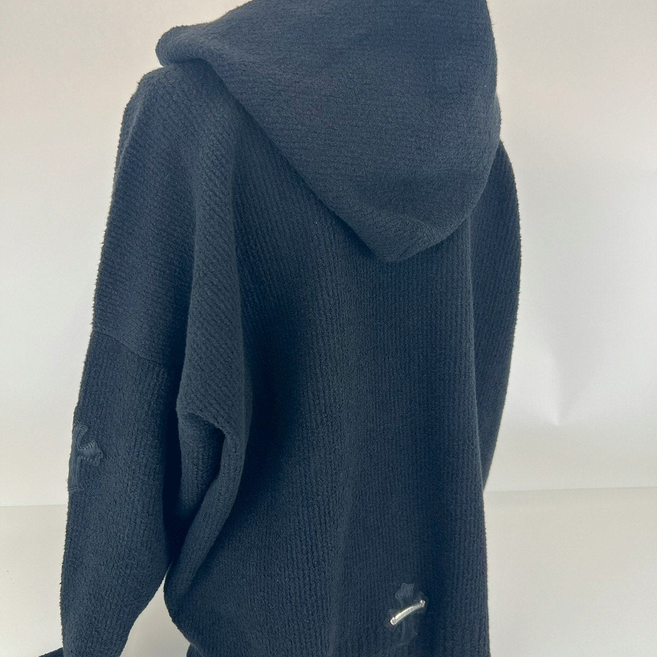 Chrome Hearts クロムハーツ パーカー ブラック ロゴセーター レディース