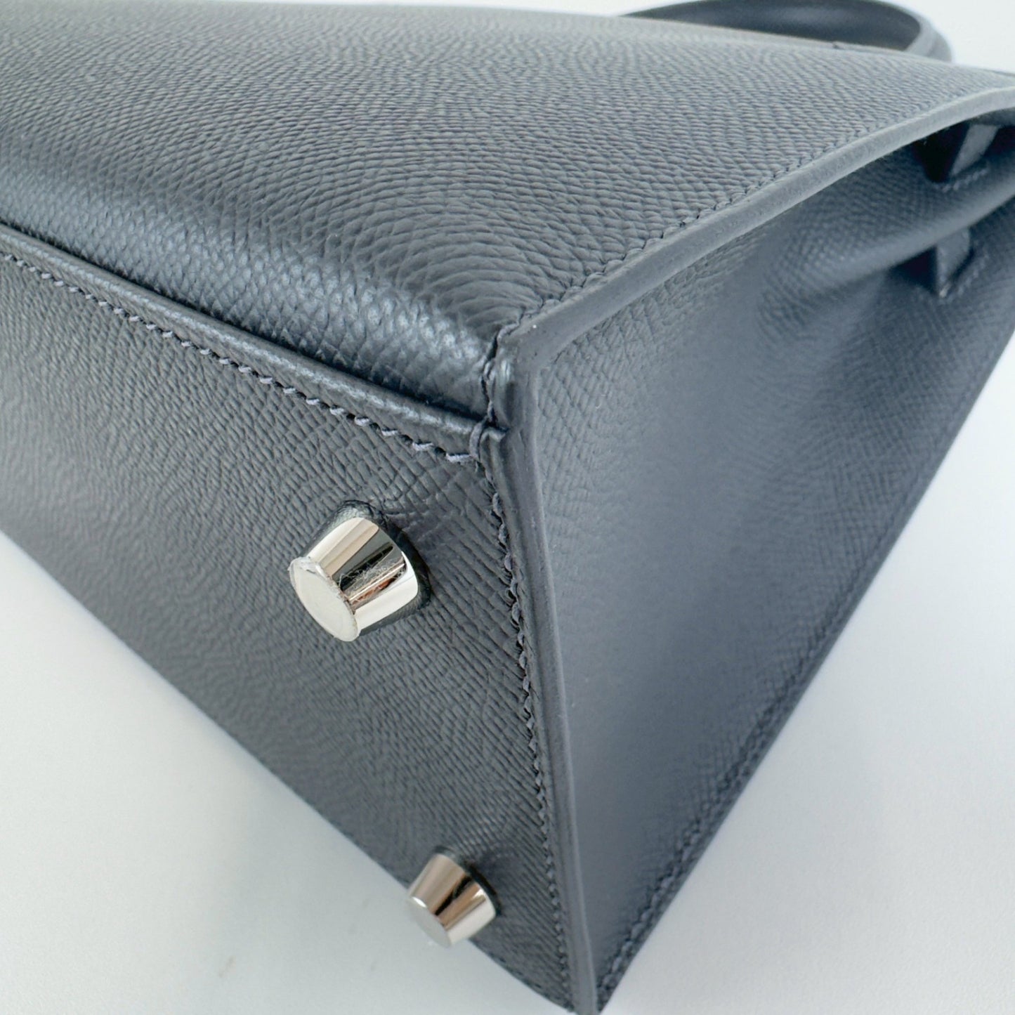 Kelly25 Casague étoilee ケリー25 カザックエトワール Ardoise/Black /Vert peppermint アルドワーズ/ブラック/ヴェールペパーミント PHW シルバー金具 Stamp-W W刻印