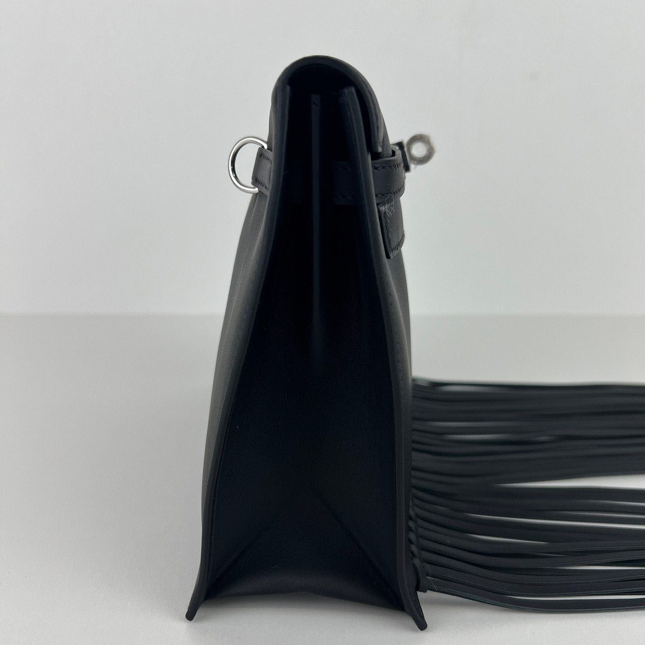 Kelly dance fringe ケリーダンス フリンジ Black ブラック Swift スイフト PHW シルバー金具 Stamp-W W刻印
