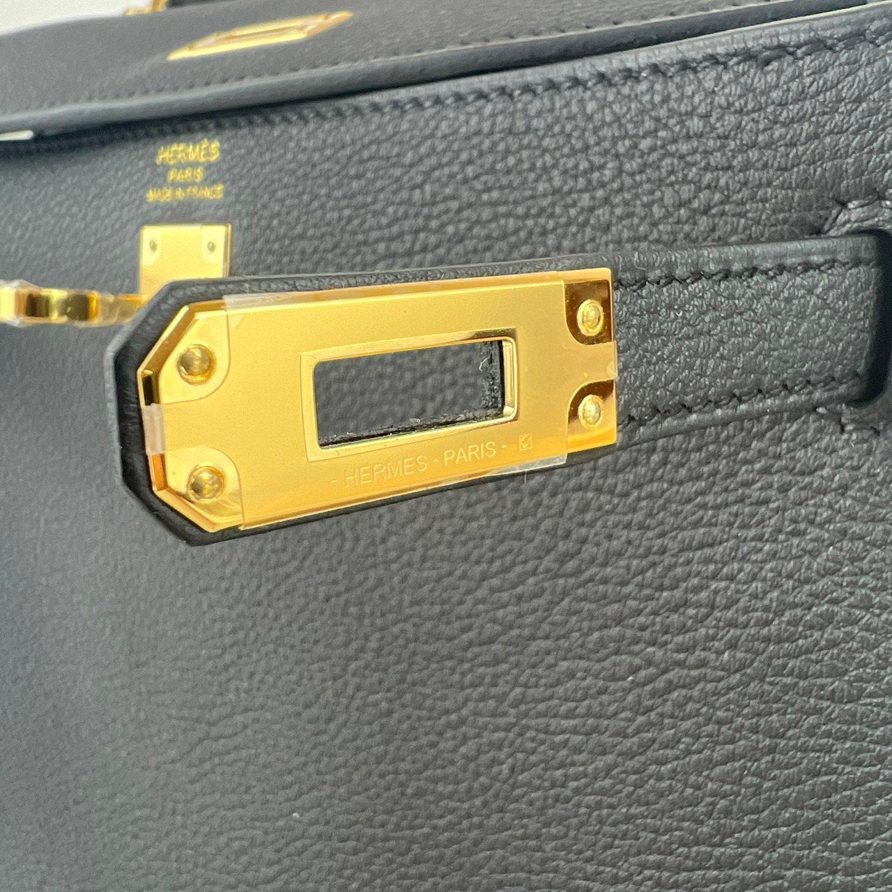 Kelly25 ケリー25 Black ブラック Togo トゴ GHW ゴールド金具 Stamp-W W刻印