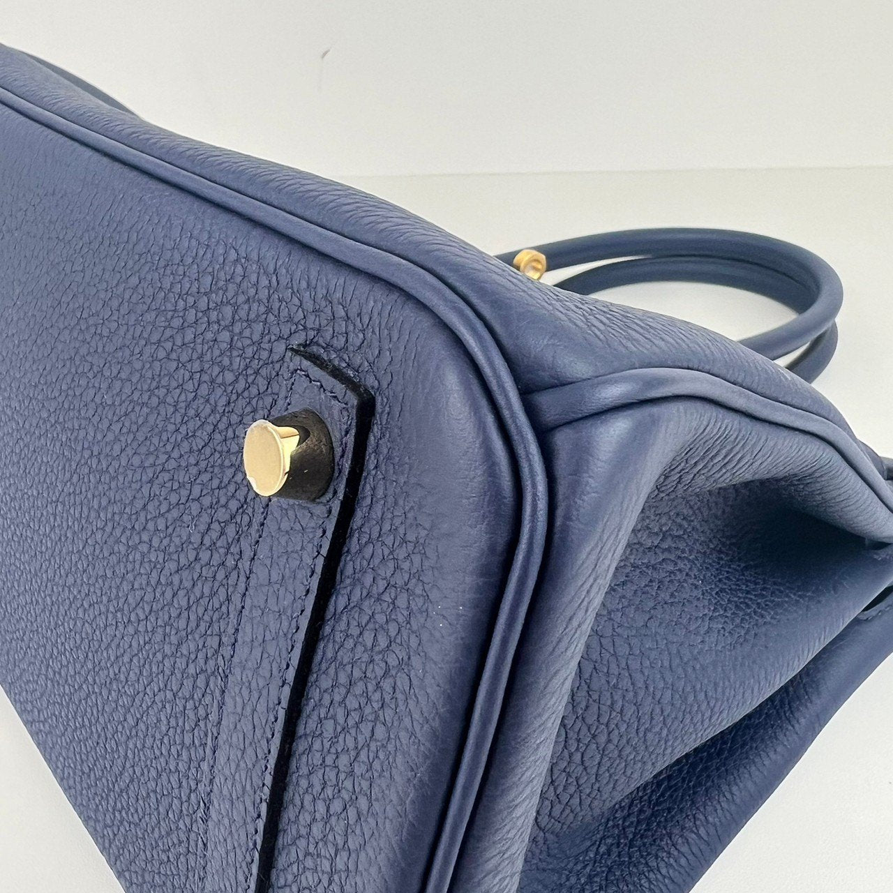 Birkin30 バーキン30 Bleu navy ブルーネイビー GHW ゴールド金具 Stamp-W W刻印