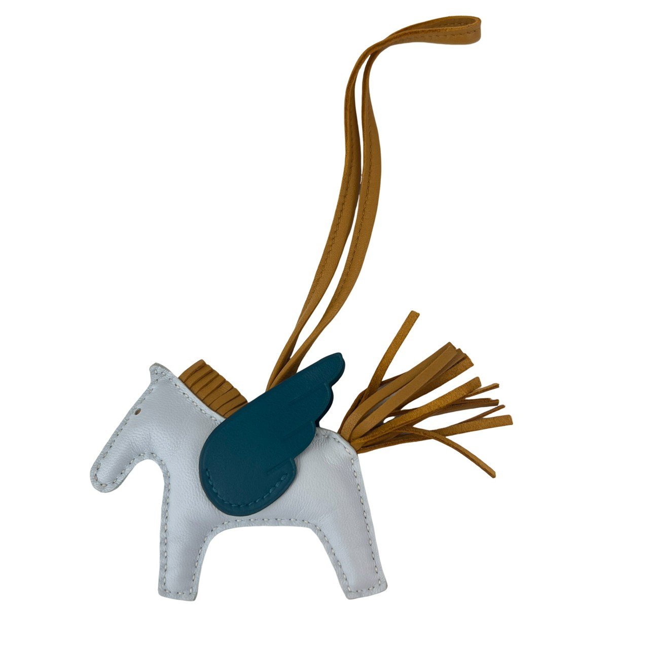 Rodeo Pegasus charm PM ロデオチャーム ペガサス ブルーブリュム/セサミ/ヴェールボスフォール Agneau Milo アニョーミロ Stamp-Z Z刻