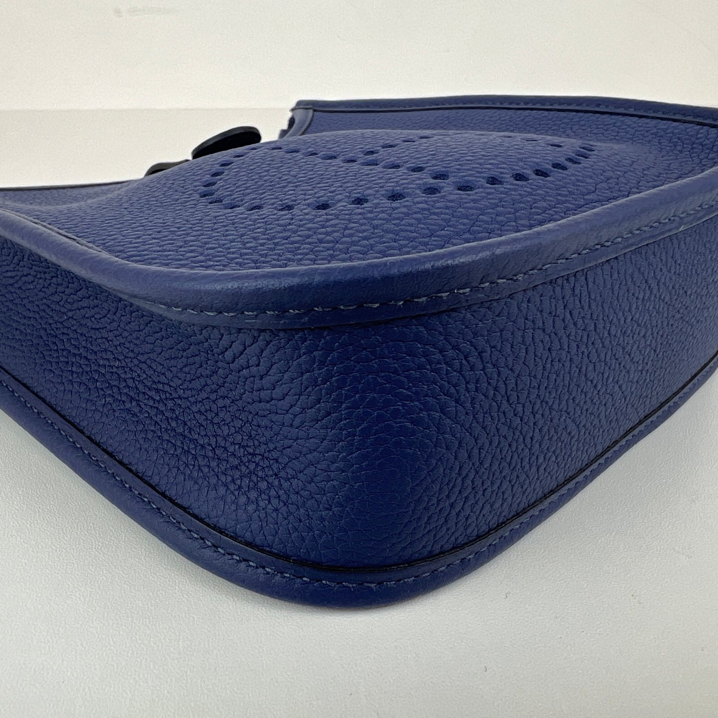 Evelyne TPM エブリンTPM Blue Saphir ブルーサフィール Taurillon Clemence トリヨンクレマンス PHW シルバー金具 Stamp-Z Z刻印
