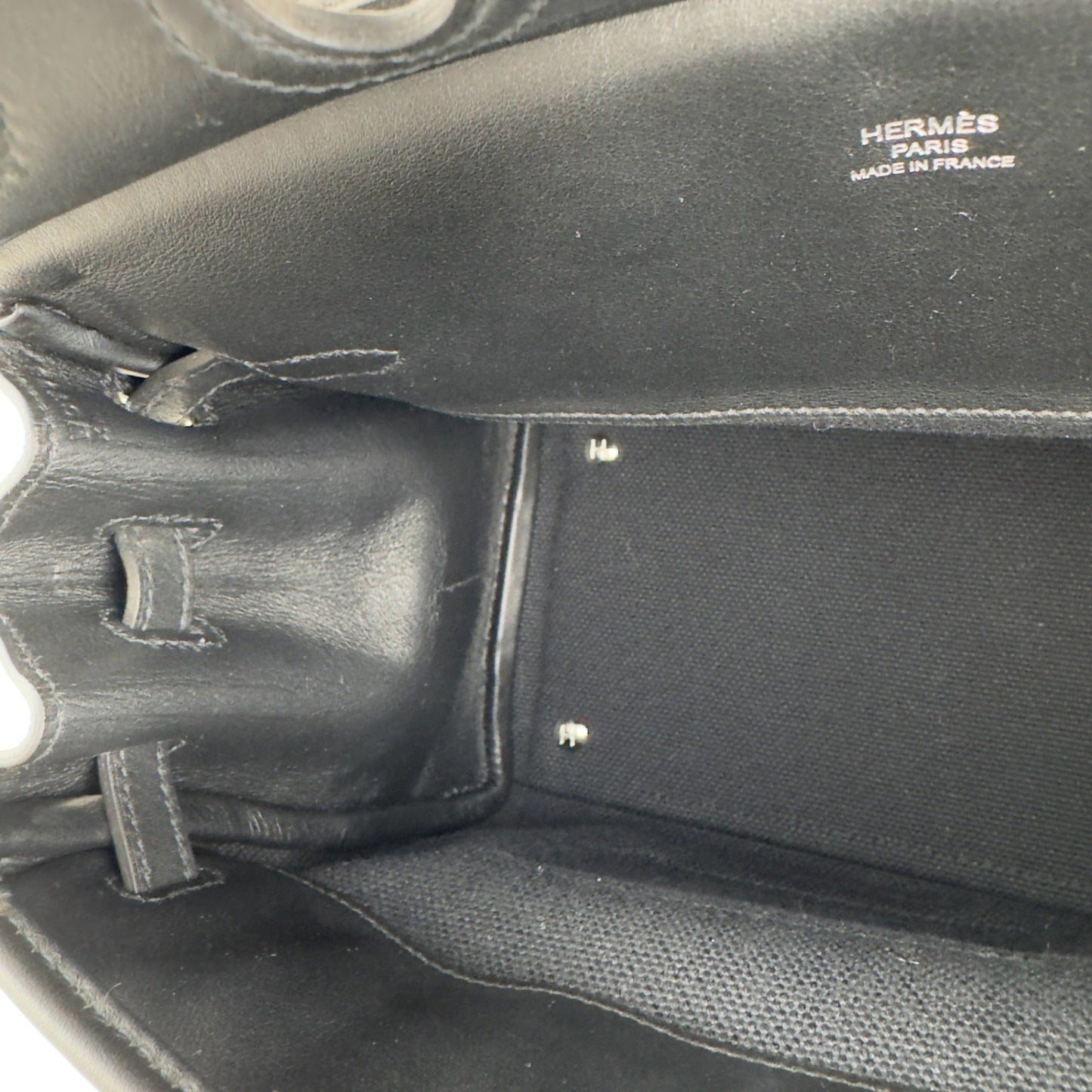 Birkin25 Cargo バーキン25 カーゴ Black ブラック PHW シルバー金具 W刻
