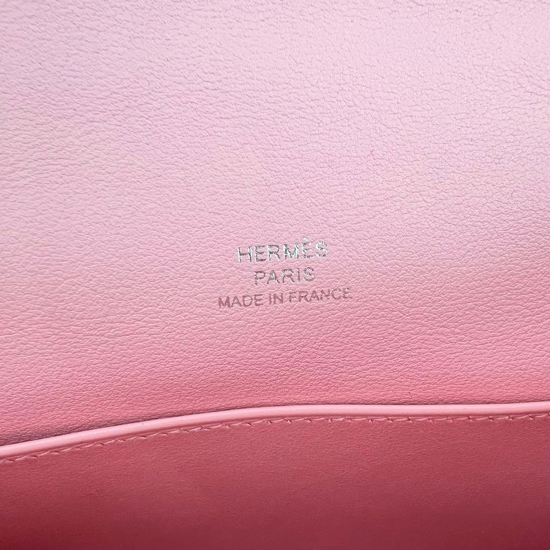 Pochette kelly ポシェットケリー Rose Sakura ローズサクラ PHW シルバー金具 Z刻