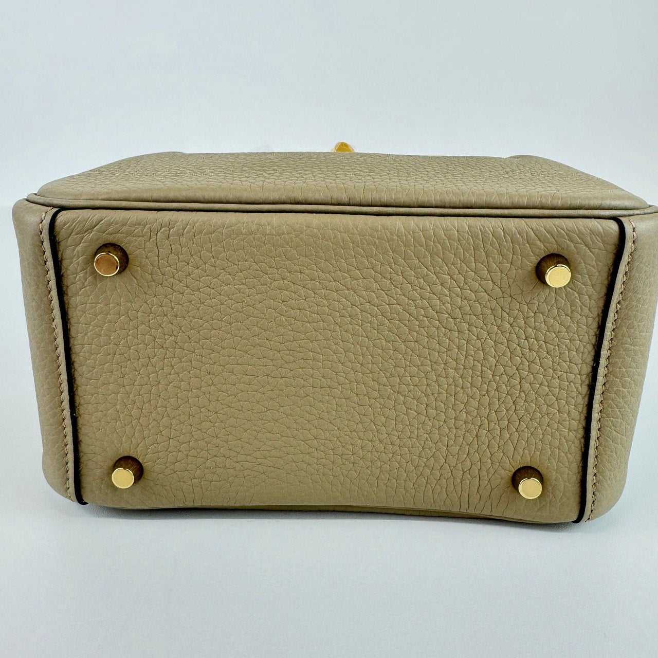 Lindy mini リンディミニ Beige Marfa ベージュマルファ GHW ゴールド金具 Clemence クレマンス W刻