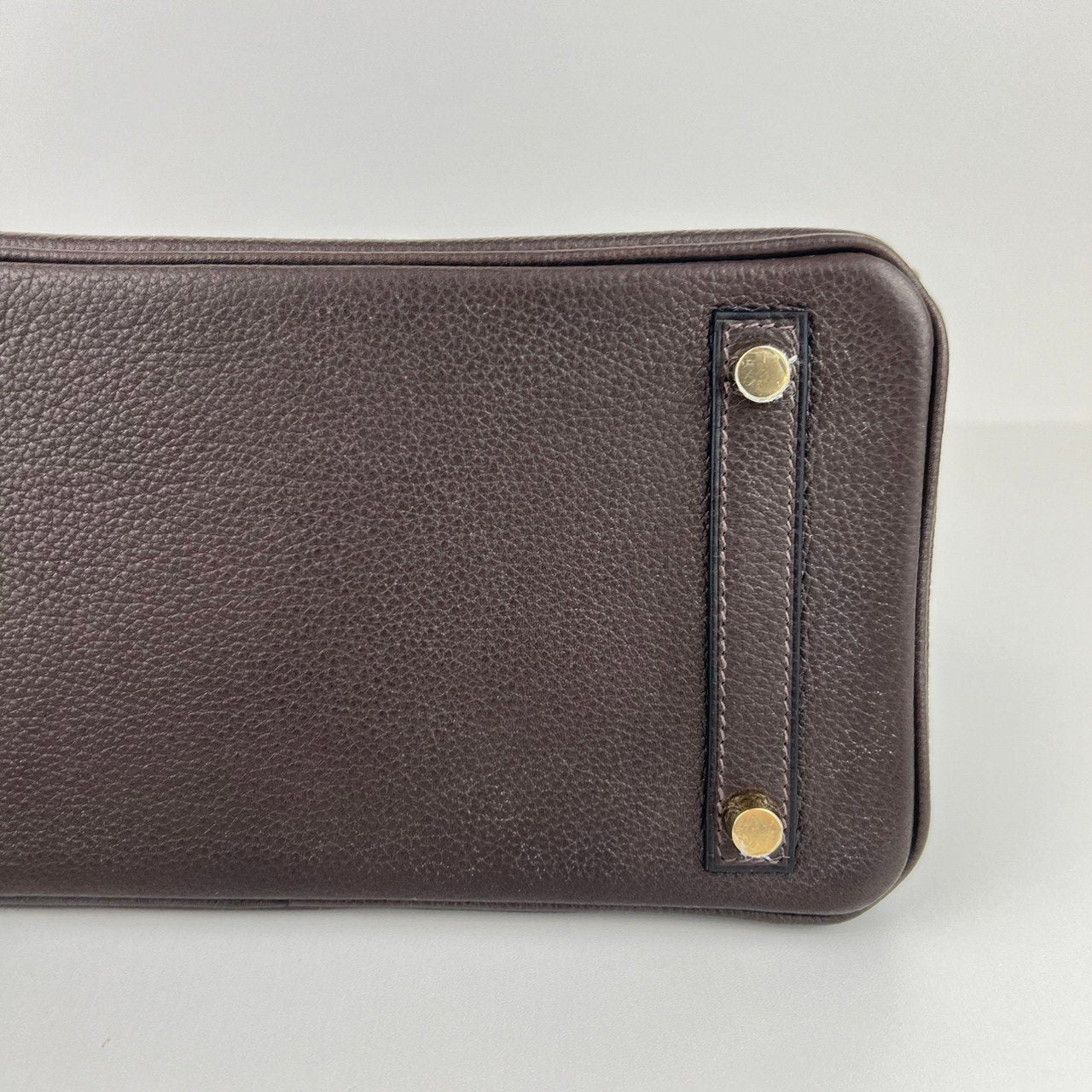 Birkin25 バーキン25 Ebene エベンヌ GHW ゴールド金具 Barenia バレニア Stamp-U U刻印
