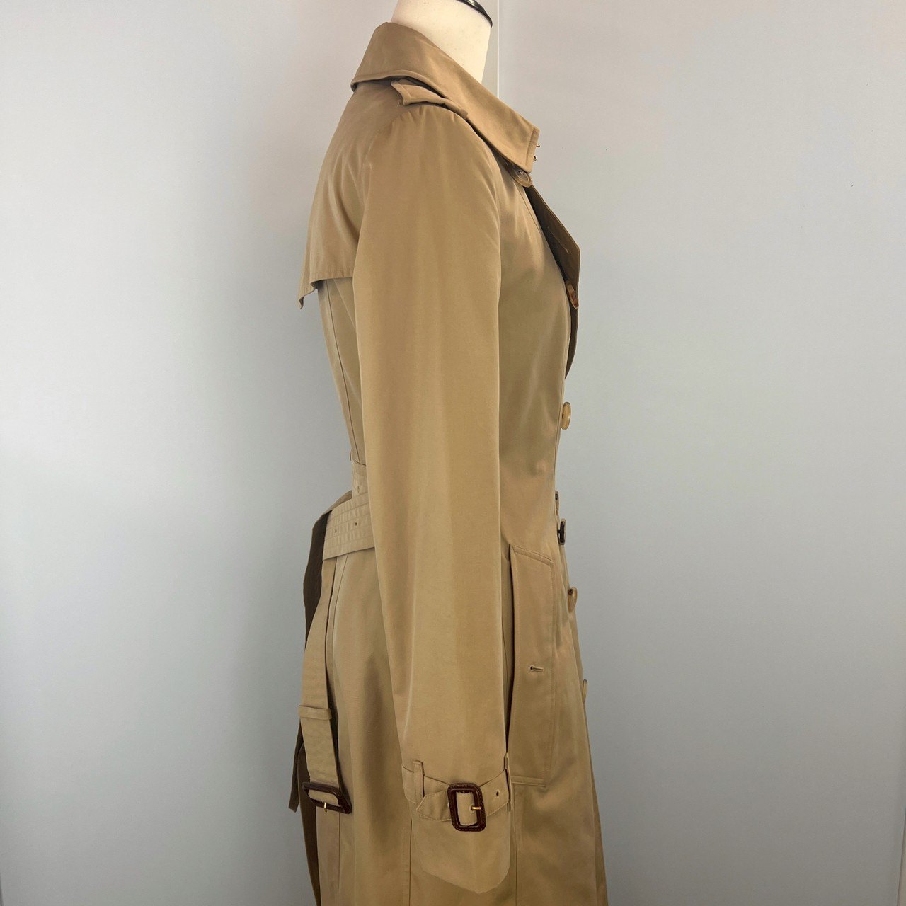 Burberry バーバリー トレンチコート ダブルボタン beige ベージュ 綿 100%