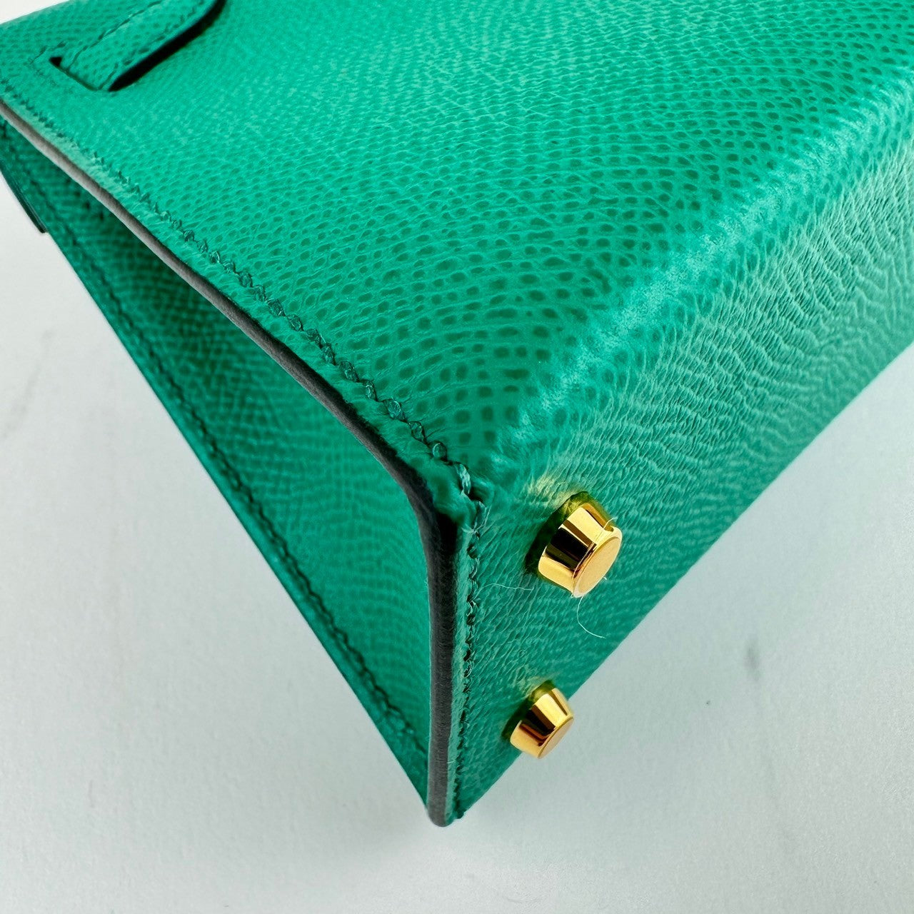 Mini kelly ミニケリー Vert jade ヴェールジェイド GHW ゴールド金具 Z刻 Epsom エプソン