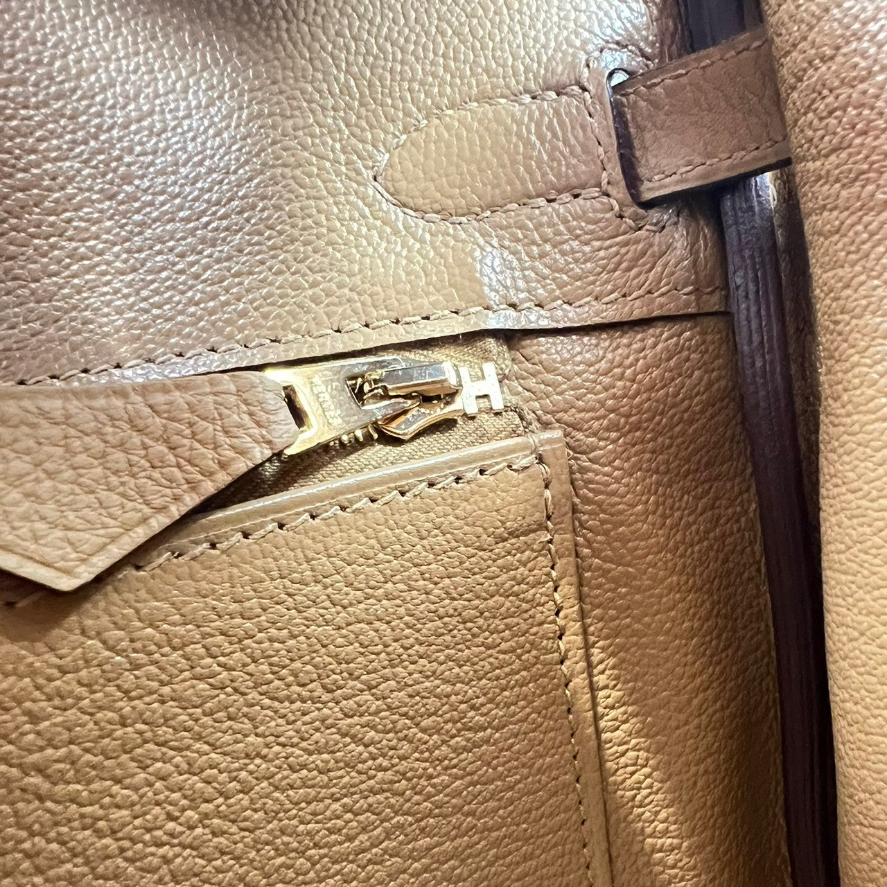 Birkin25 バーキン25 Biscuits ビスキュイ Togo トゴ GHW ゴールド金具 B刻 ハンドバッグ
