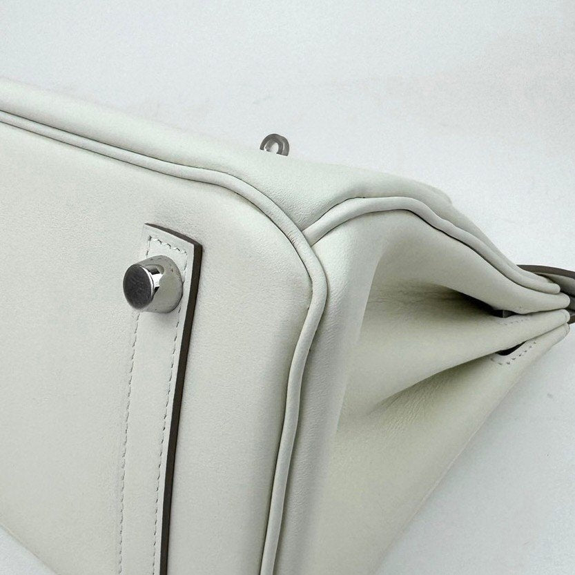 Birkin25 バーキン25 MUSHROOM マッシュルーム Swift スウィフト PHW シルバー金具 B刻