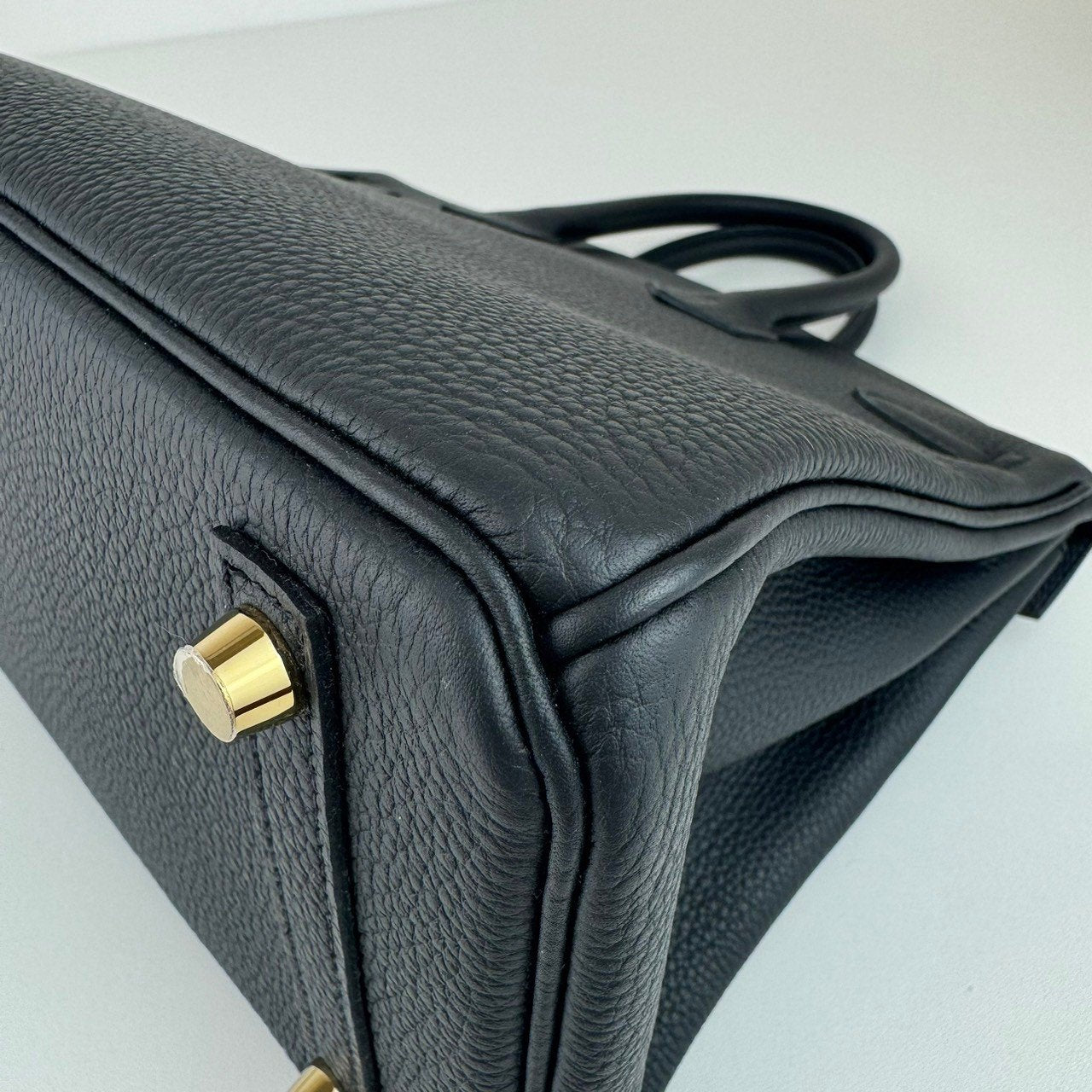 Birkin25 バーキン25 Stamp-W W刻印 Togo トゴ Black ブラック GHW ゴールド金具