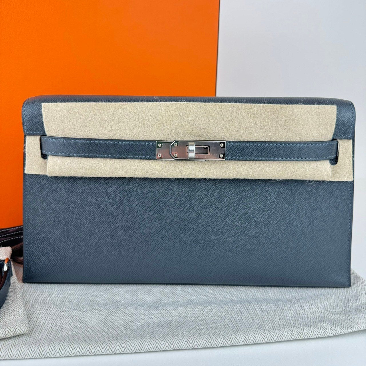 Kelly Elan ケリーエラン Stamp-W W刻印 Madame マダム Gris misty グリミスティ PHW シルバー金具