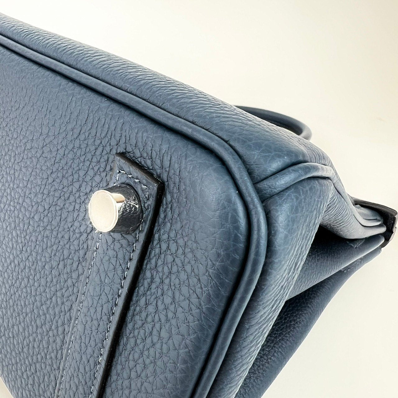 Birkin25 バーキン25 Blue de prsse ブルードゥプリュス Togo トゴ PHW シルバー金具 W刻