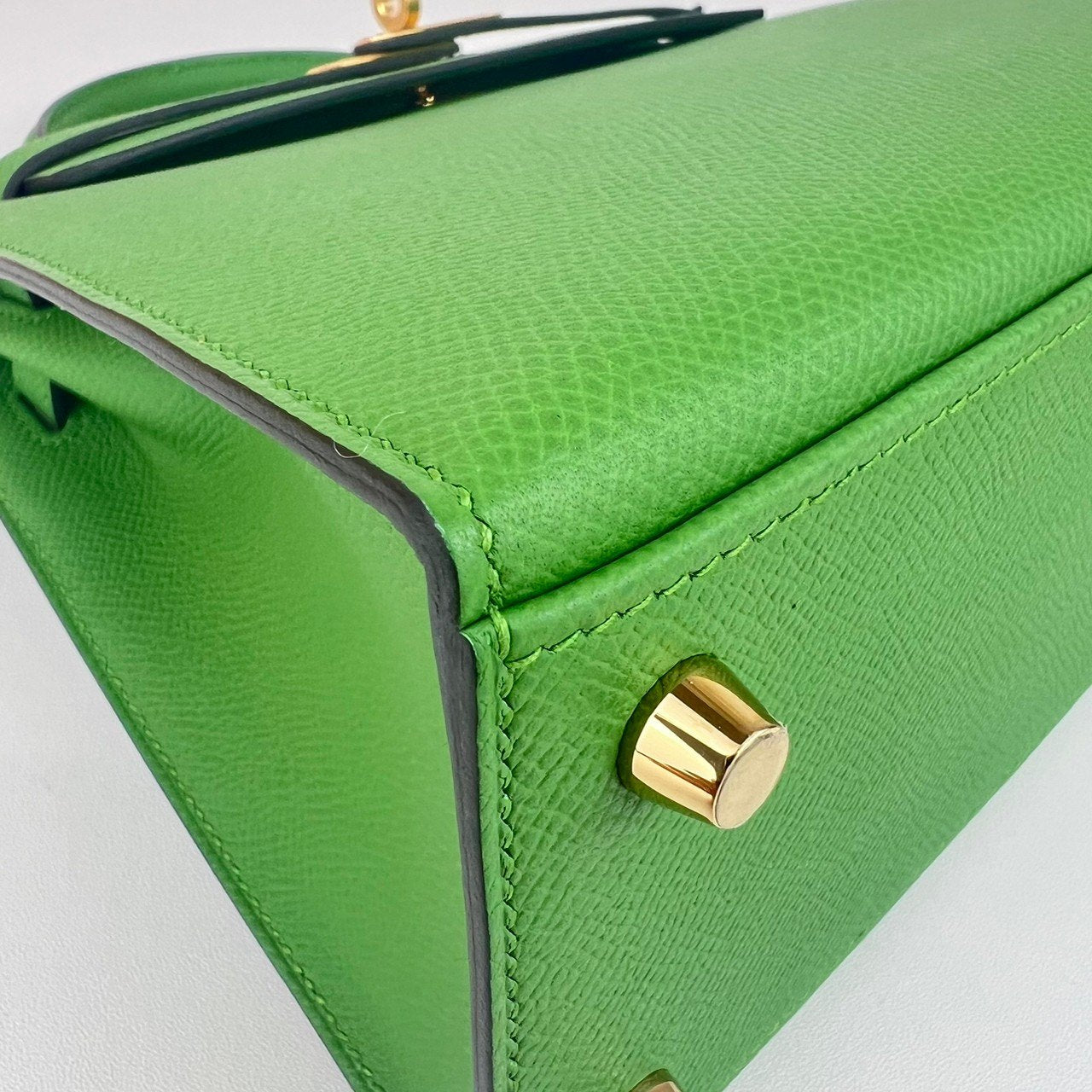 Kelly25 ケリー25 Vert yucca ヴェールユッカ GHW ゴールド金具 Stamp-B B刻印