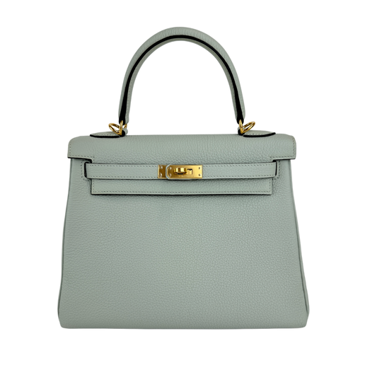 Kelly25 ケリー25 Gris neve グリネヴェ Togo トゴ GHW ゴールド金具 Stamp-B B刻印