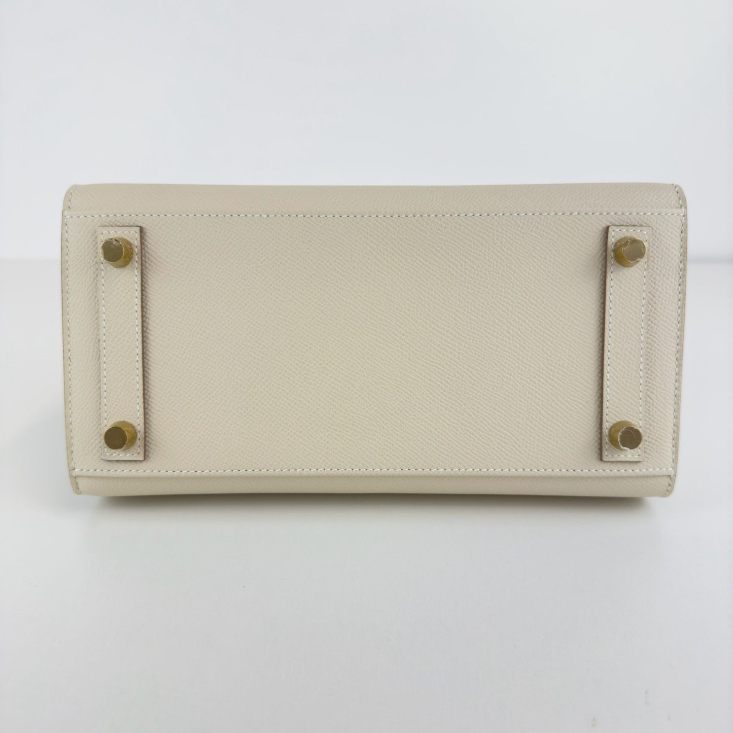 Birkin25 sellier バーキン25 セリエ Craie クレ GHW ゴールド金具 B刻 Epsom エプソン