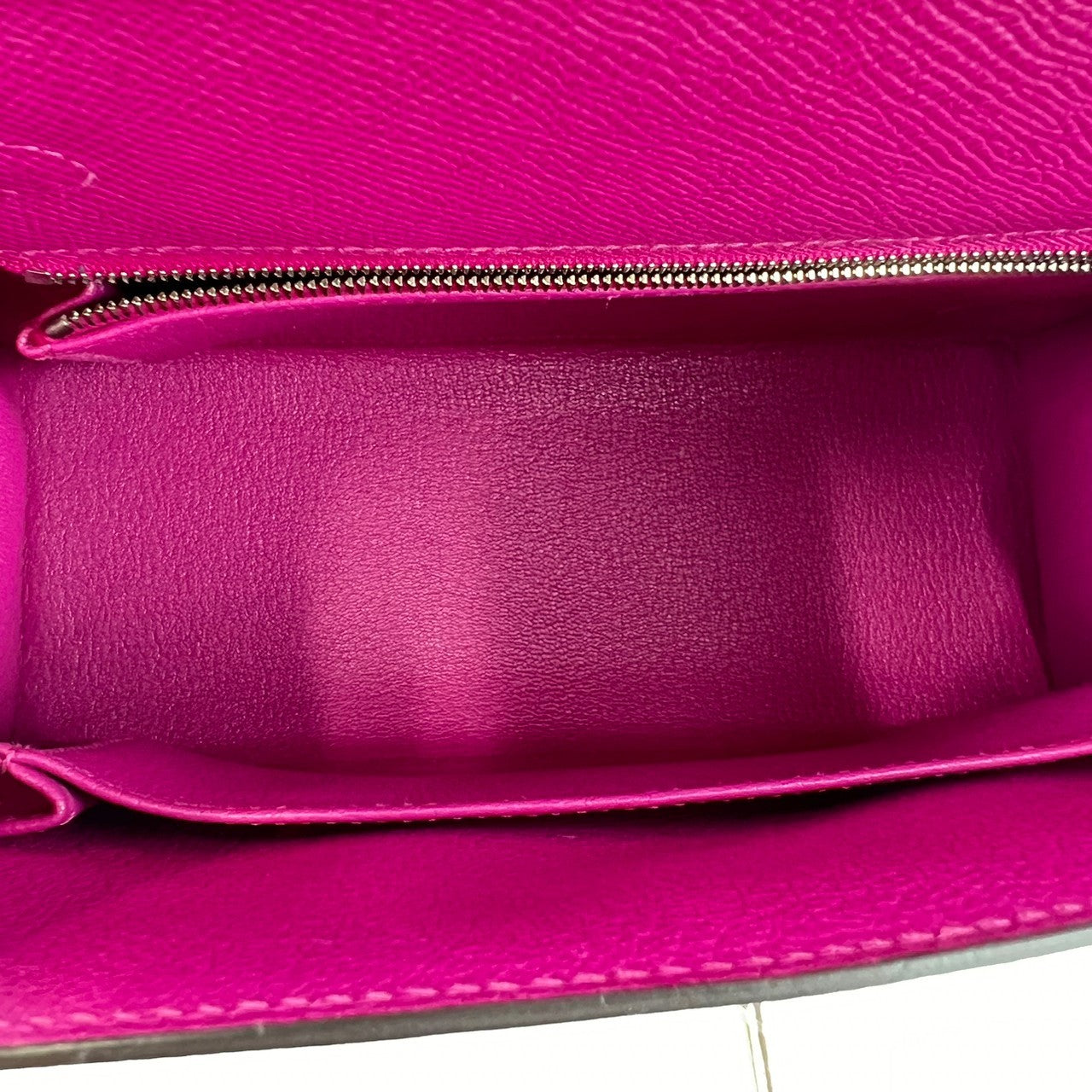Kelly25 Sellier ケリー25 セリエ Rose pourpre ローズパープル Epsom エプソン PHW シルバー金具 C刻