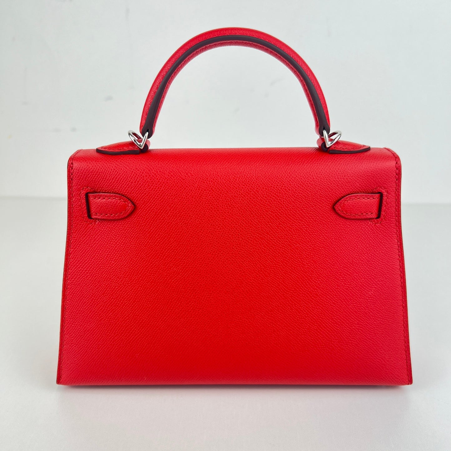 Mini kelly ミニケリー Rouge de coeur ルージュクー Madame マダム PHW シルバー金具 Stamp-K K刻印