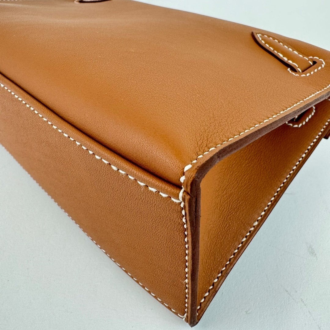 Pochette kelly ポシェットケリー Gold ゴールド W刻 Swift スウィフト