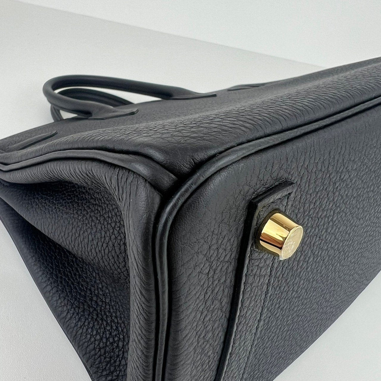 Birkin25 バーキン25 Black ブラック ゴールド金具 W刻印 Togo トゴ