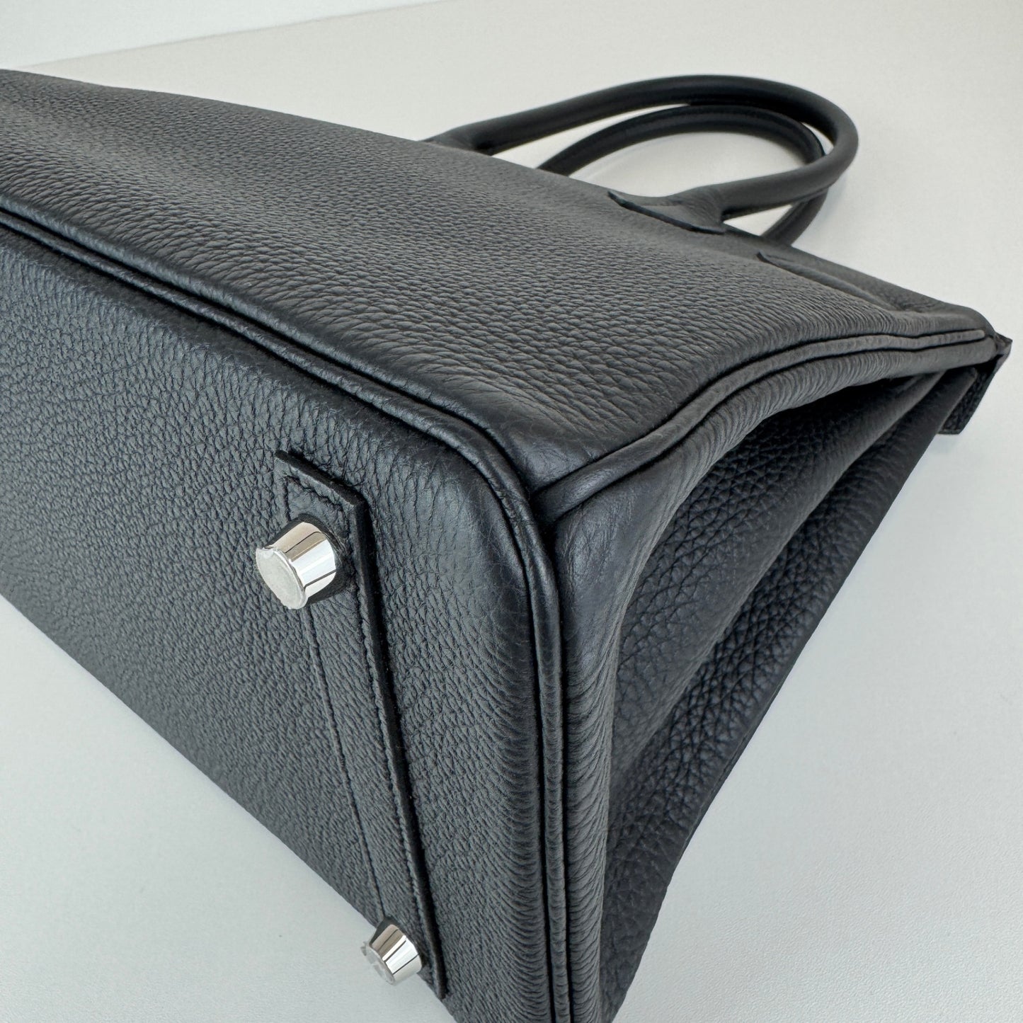 Birkin30 バーキン30 Stamp-W W刻印 Togo トゴ Black ブラック PHW シルバー金具