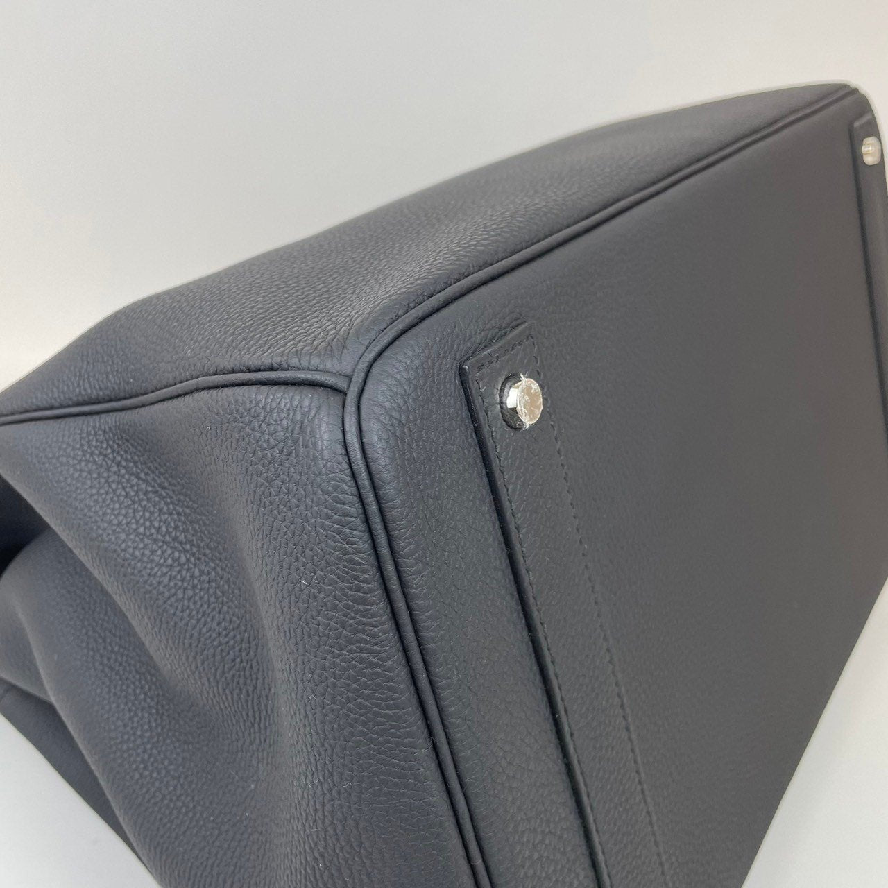 Haut a Courroies 40 オータクロア40 Black ブラック Togo トゴ PHW シルバー金具 Stamp-Z Z刻印