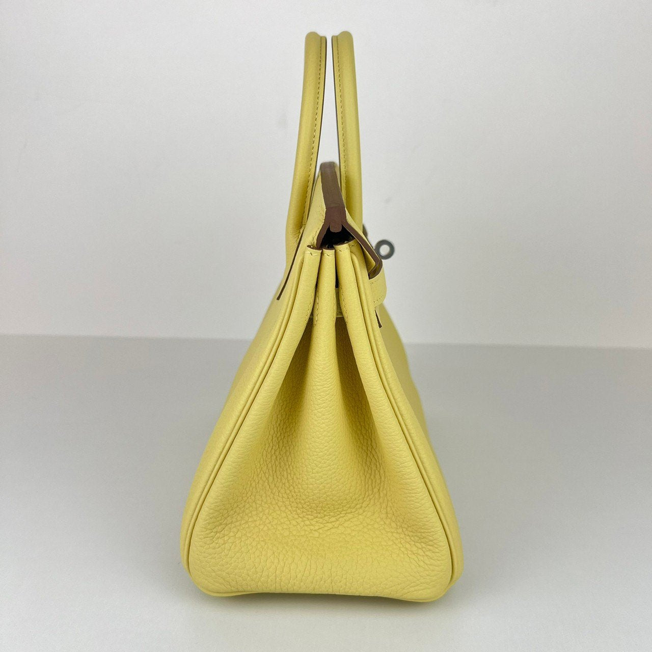 Birkin25 バーキン25 Jaune poussin ジョーヌプッサン PHW シルバー金具 Stamp-W W刻印