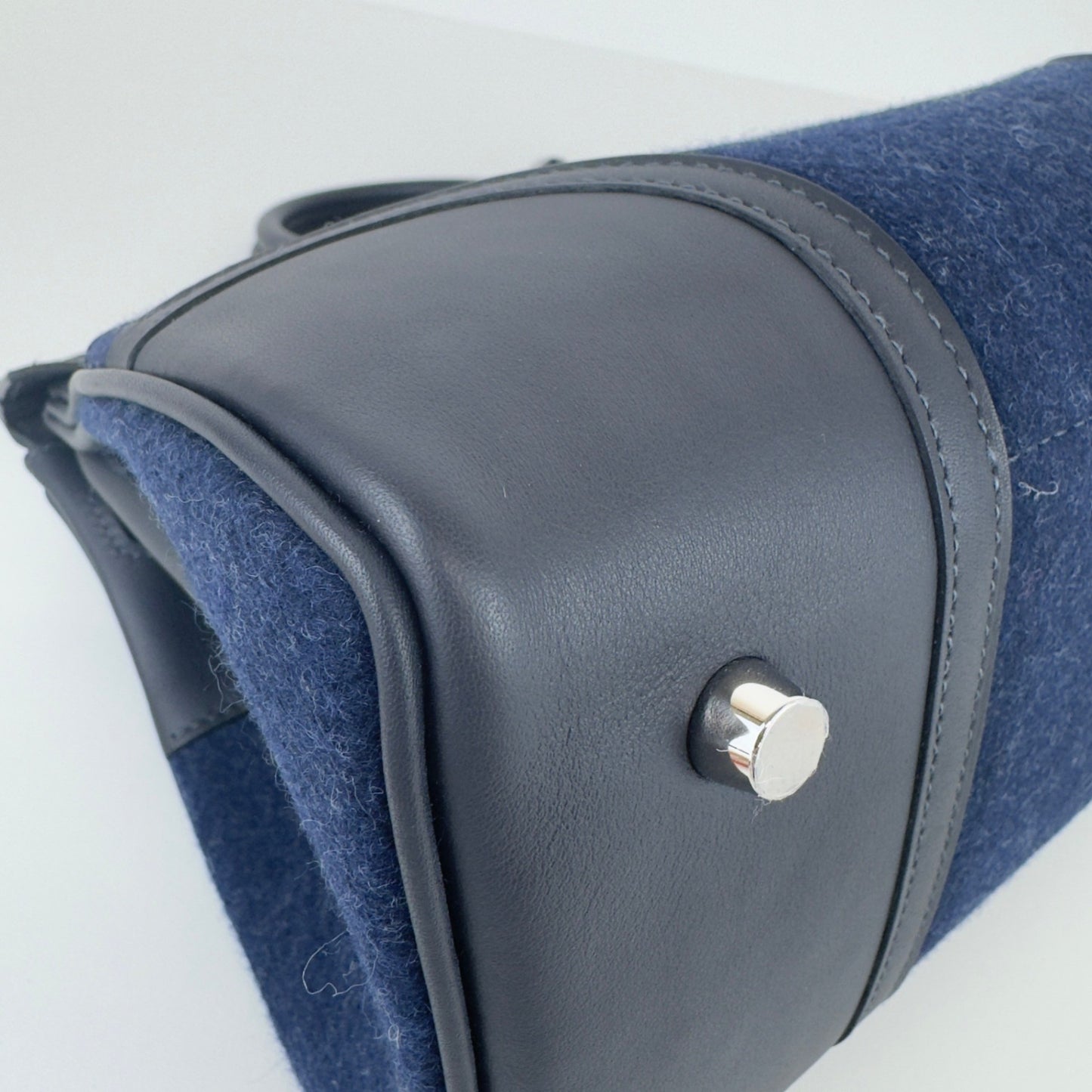 Birkin25 Go team バーキン25 ゴーチーム Stamp-B B刻印 Caban キャバン PHW シルバー金具 Felt/Swift フェルト/スイフト