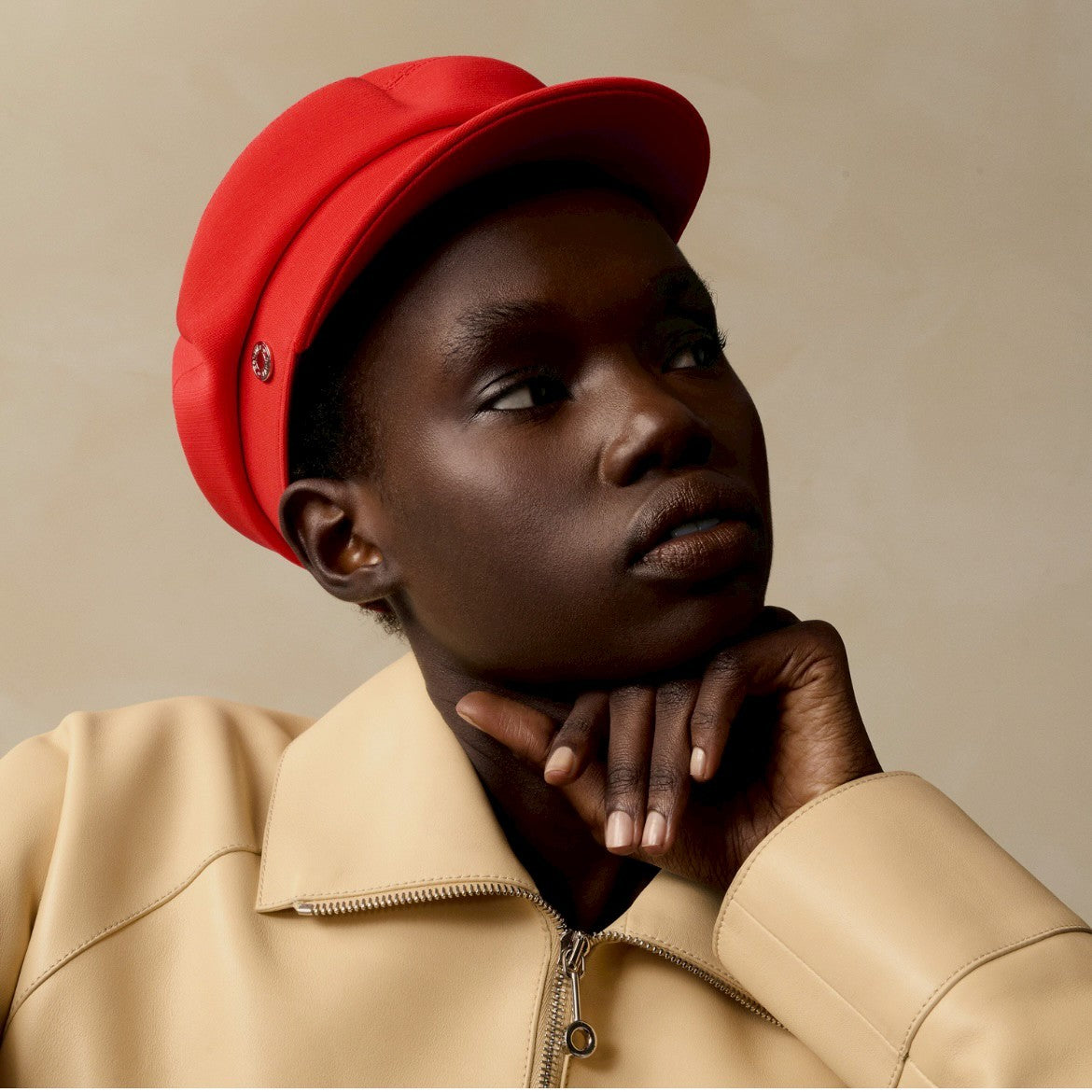 HERMES エルメス Casquette femme vauban milano #58 サイズ58 キャスケット 《ヴォーバン》 ミラノジャージー ブラック