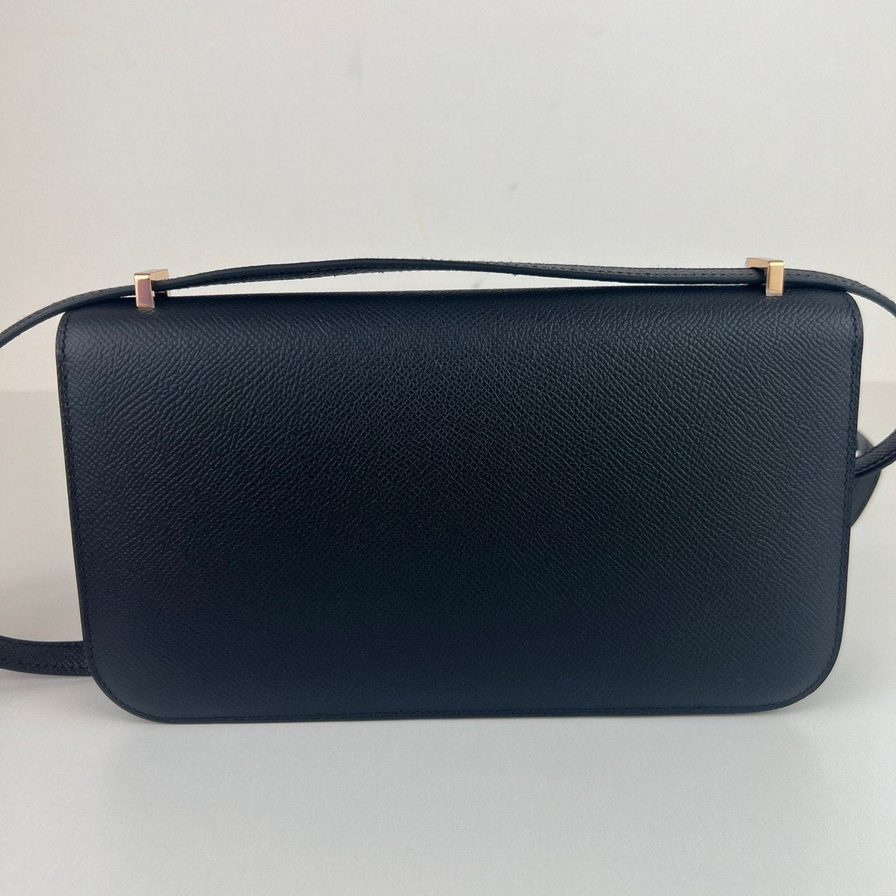 Constance elan コンスタンス エラン Black ブラック RGHW ローズゴールド金具 Epsom エプソン Stamp-W W刻印