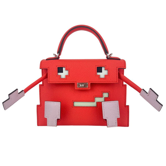 Kelly doll pict ケリードールピクト Rose texas/Mauve sylvester/Vert fizz ローズテキサス/モーヴシルベストル/ヴェールフィズ  PHW シルバー金具 Stamp-B B刻印