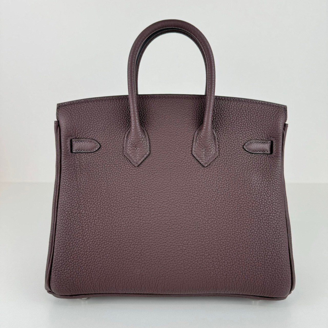 Birkin25 バーキン Rouge sellier ルージュセリエ Togo トゴ PHW シルバー金具 Stamp-W W刻印