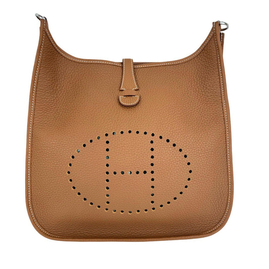 Evleyn PM エヴリンPM Gold ゴールド  PHW シルバー金具  Taurillon Clemence トリヨンクレマンス Stamp-W W刻印