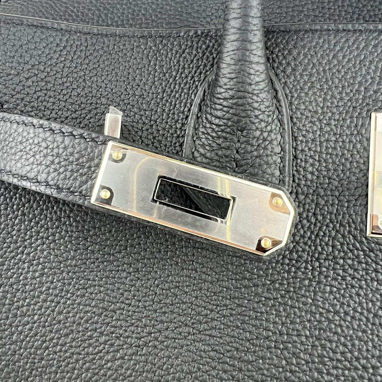 Birkin30 バーキン30 Black ブラック Togo トゴ PHW シルバー金具 Stamp-B B刻印