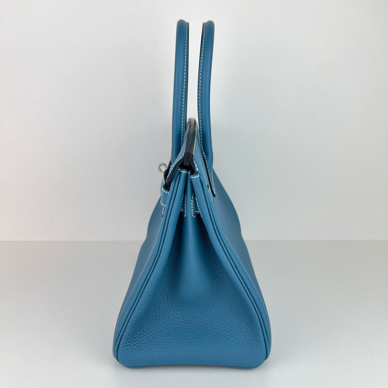 Birkin30 バーキン30 New blue jean ニューブルージン Togo トゴ PHW シルバー金具 Stamp-W W刻印