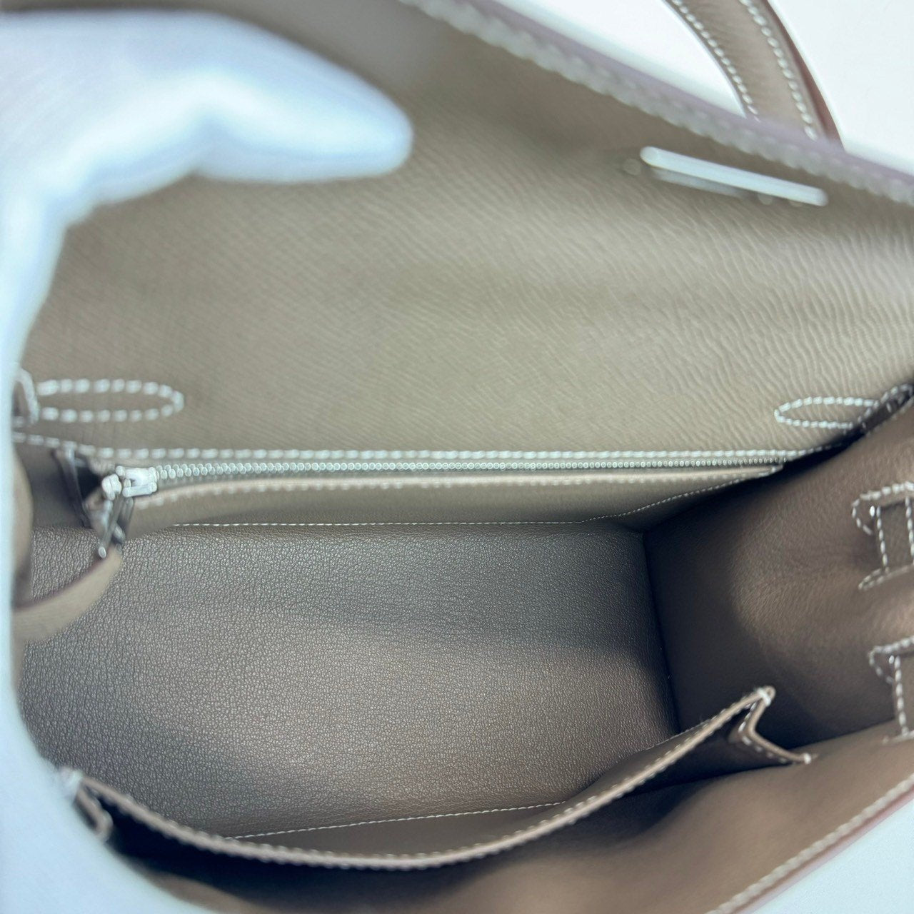 Kelly25 ケリー25 Etoupe エトープ PHW シルバー金具 W刻印 Epsom エプソン