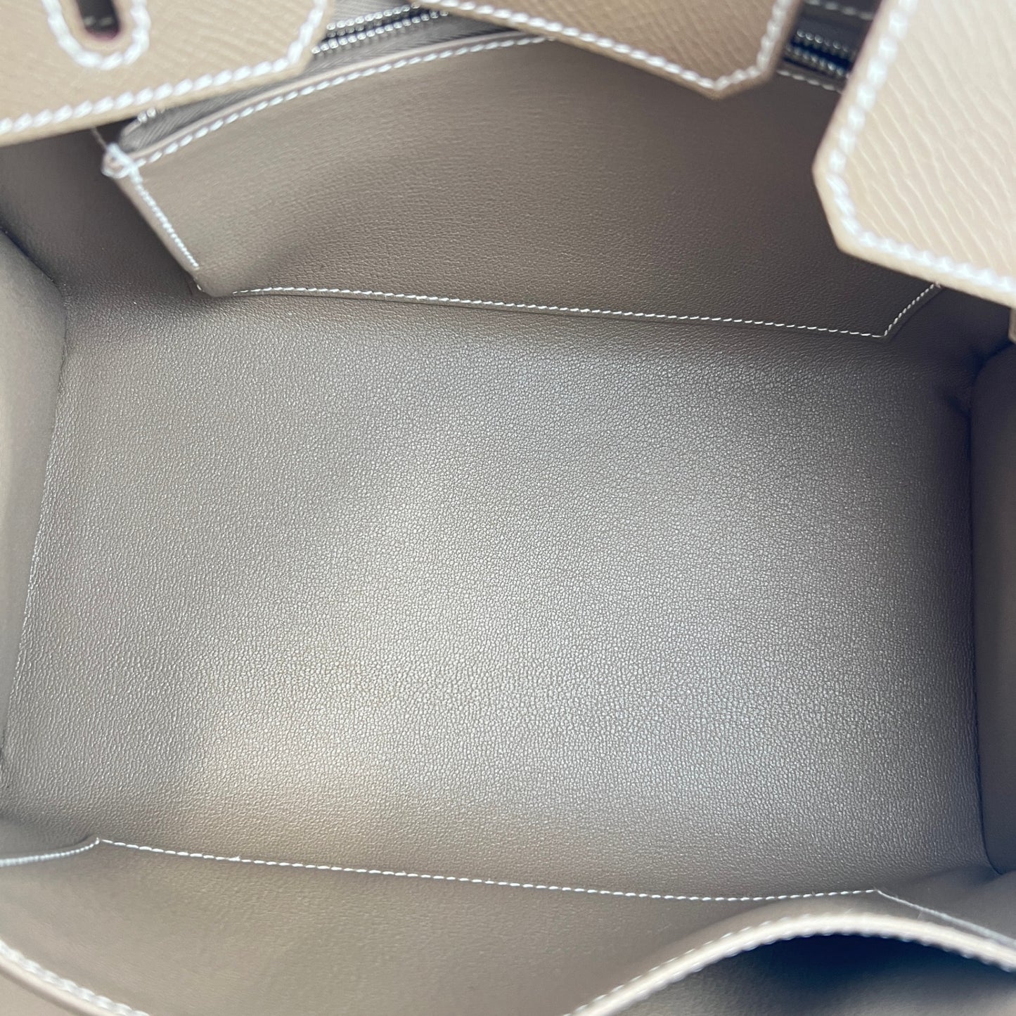 Birkin25 sellier バーキン25セリエ Etoupe エトープ SV金具 Stamp-W W刻印 Epsom エプソン