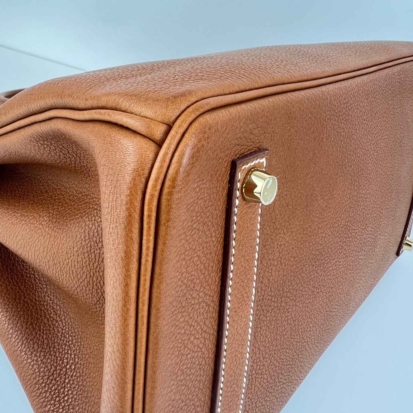Birkin35 バーキン35 Gold ゴールド GHW ゴールド金具 Stamp-K K刻印 Veau Barenia バレニア