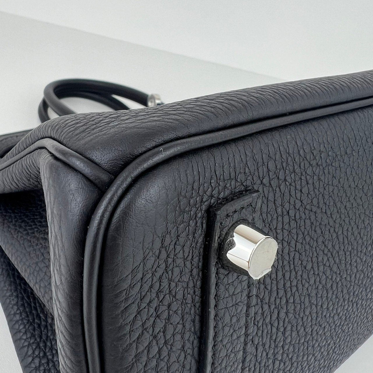 Birkin25 バーキン25 Black ブラック Togo トゴ PHW シルバー金具 W刻印 Togo トゴ