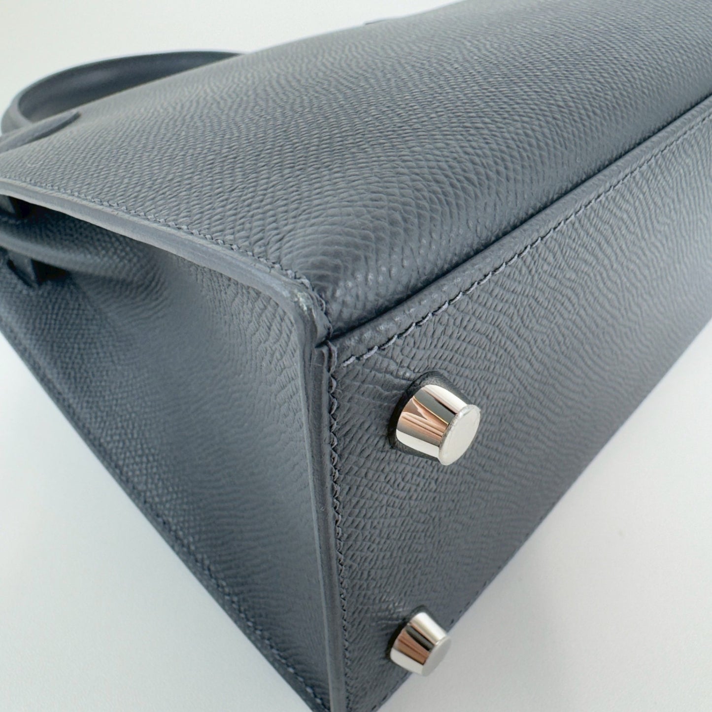 Kelly25 Casague étoilee ケリー25 カザックエトワール Ardoise/Black /Vert peppermint アルドワーズ/ブラック/ヴェールペパーミント PHW シルバー金具 Stamp-W W刻印