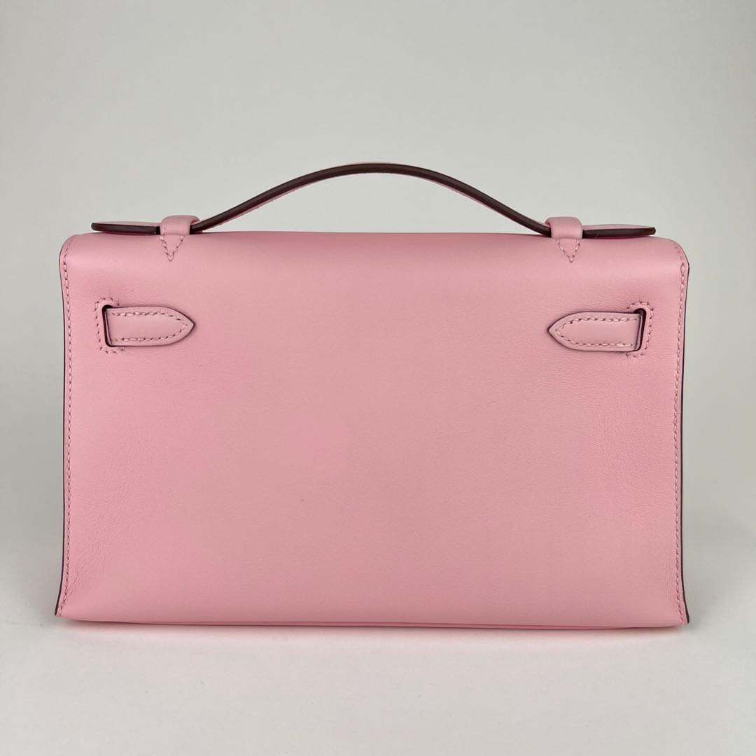 Pochette kelly ポシェットケリー Rose Sakura ローズサクラ PHW シルバー金具 Z刻