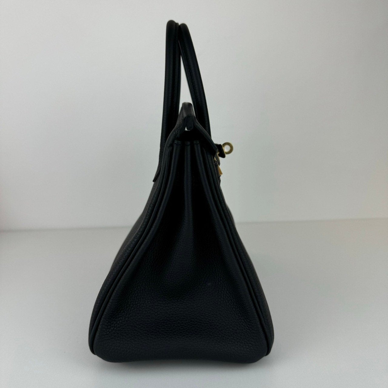 Birkin25 バーキン25 Stamp-W W刻印 Togo トゴ Black ブラック GHW ゴールド金具