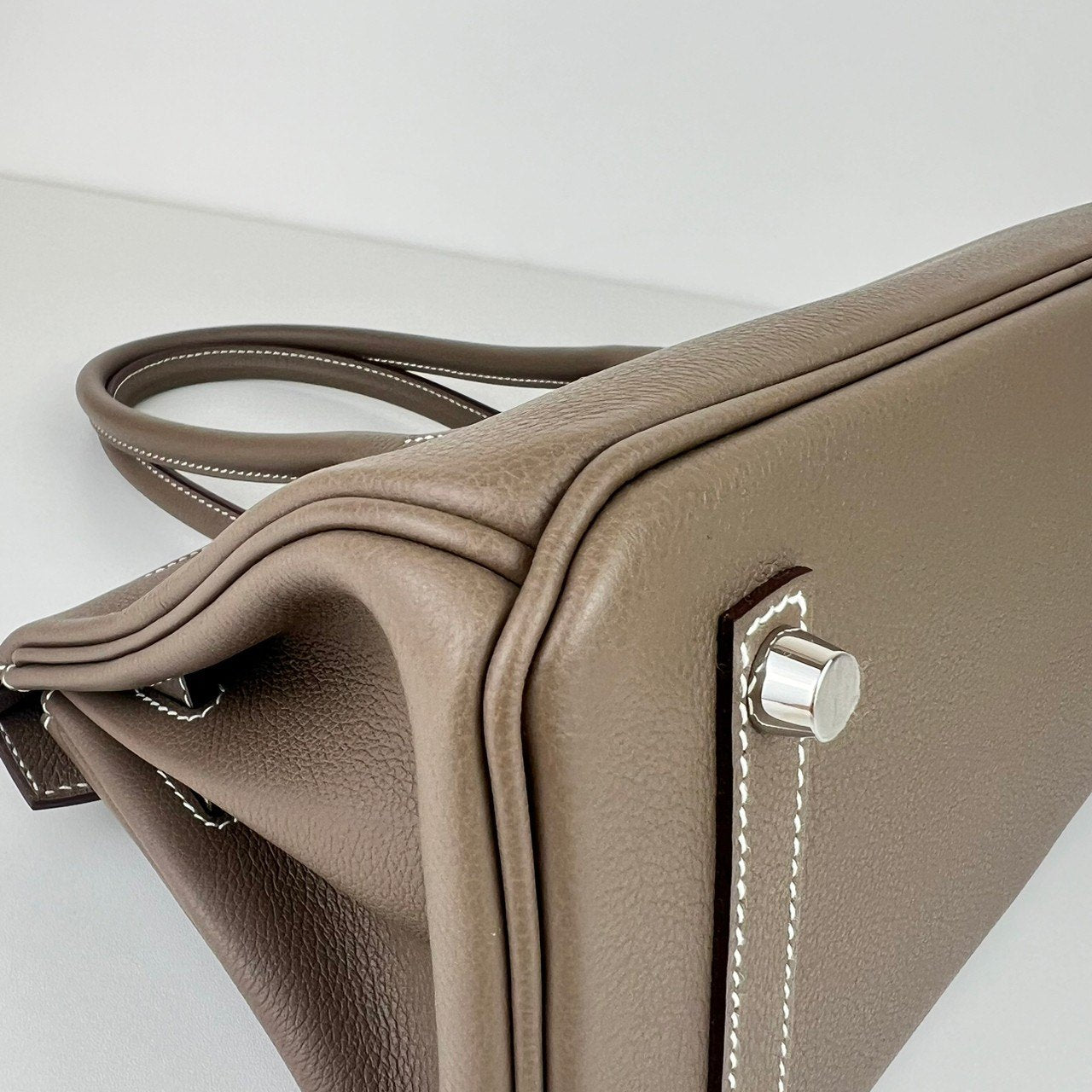 Shoulder birkin 29 ショルダーバーキン29 Etoupe エトープ PHW シルバー金具 Togo トゴ Stamp-W W刻印