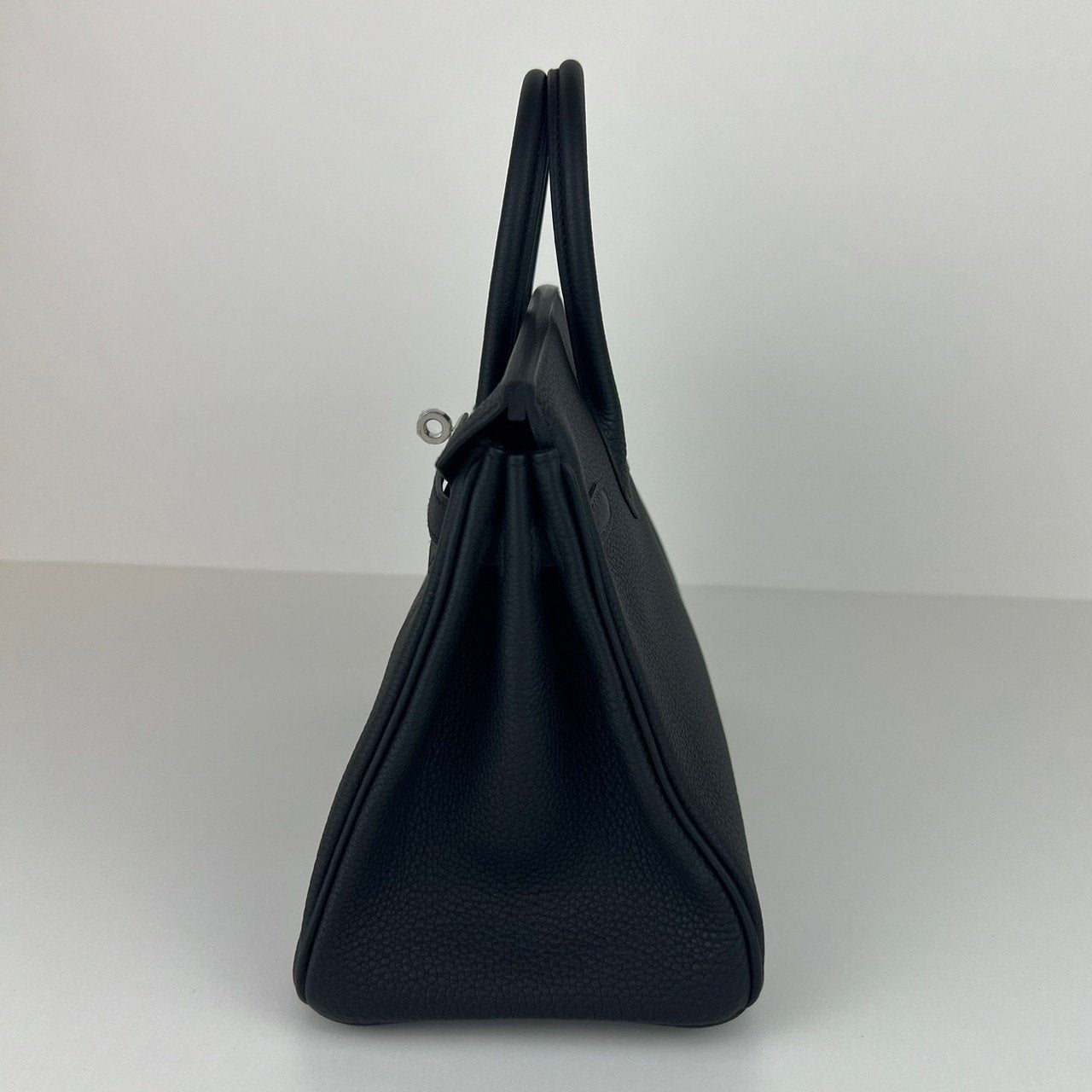Birkin25 バーキン25 Black ブラック PHW シルバー金具 Togo トゴ Stamp-W W刻印