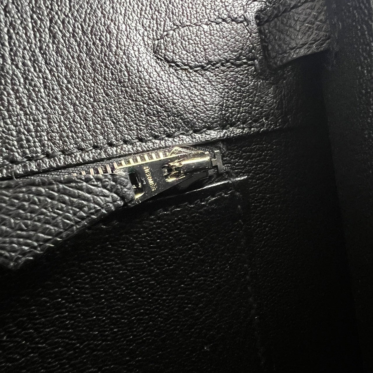 Birkin25 バーキン25 Black ブラック Epsom エプソン Electrum Hardwear エレクトラム金具 Stamp-W W刻印