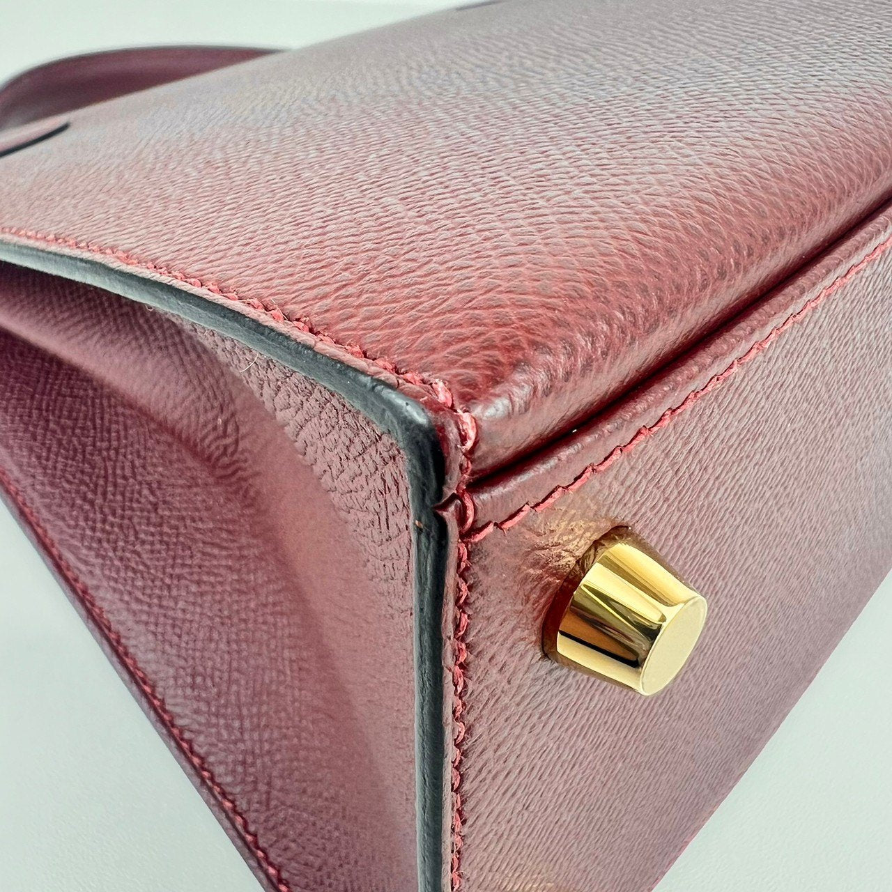 Kelly25 ケリー25 Rouge H ルージュアッシュ GHW ゴールド金具 Y刻印 Epsom エプソン