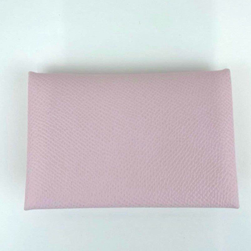 Hermès エルメス Calvi カルヴィ Stamp-K K刻 Epsom エプソン Rose darling ローズダーリン