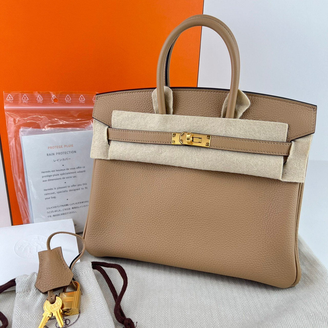 Birkin25 バーキン25 Chai チャイ Togo トゴ GHW ゴールド金具 Stamp-U U刻印