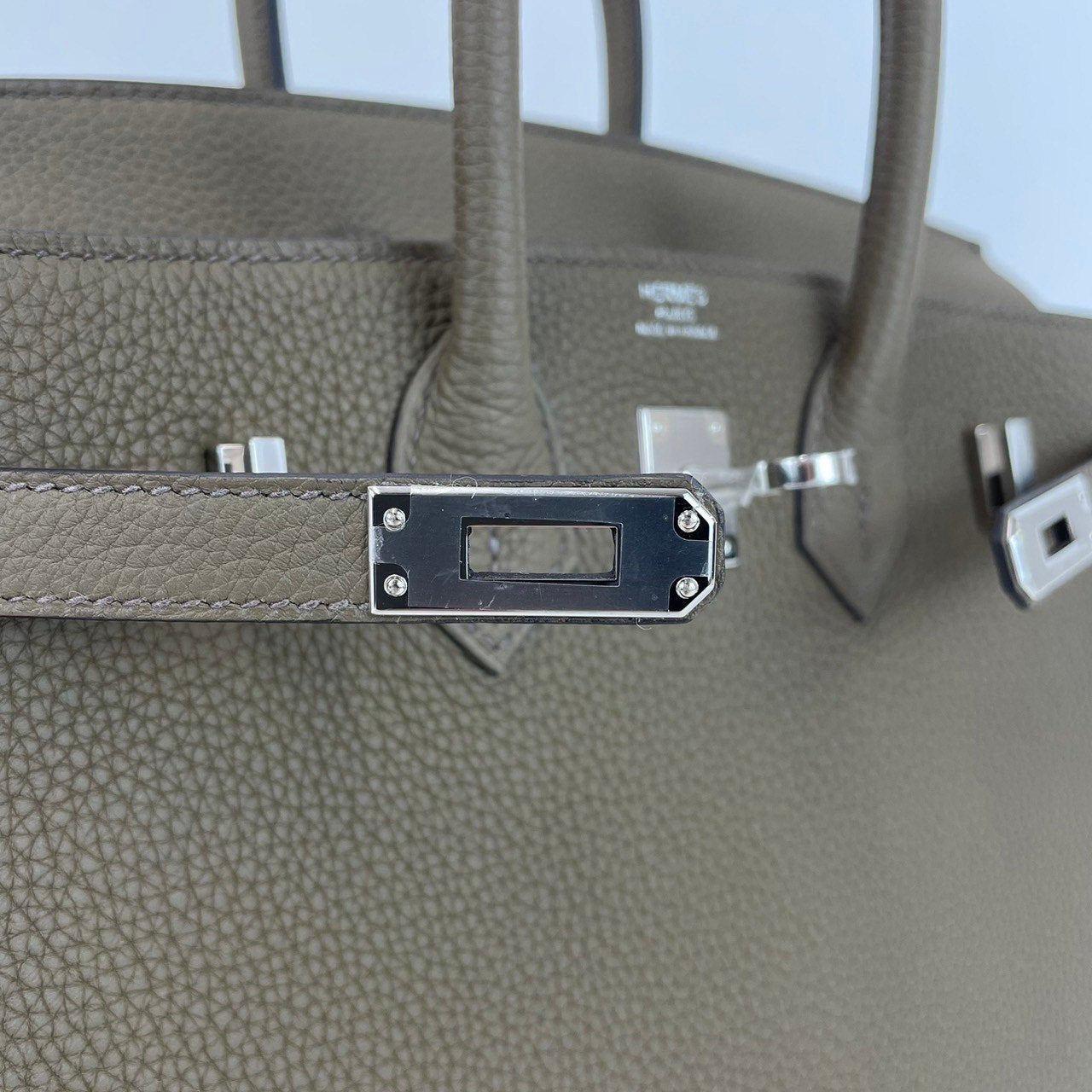 Birkin25 バーキン25 Toundra ツンドラ PHW シルバー金具 B刻 ハンドバッグ